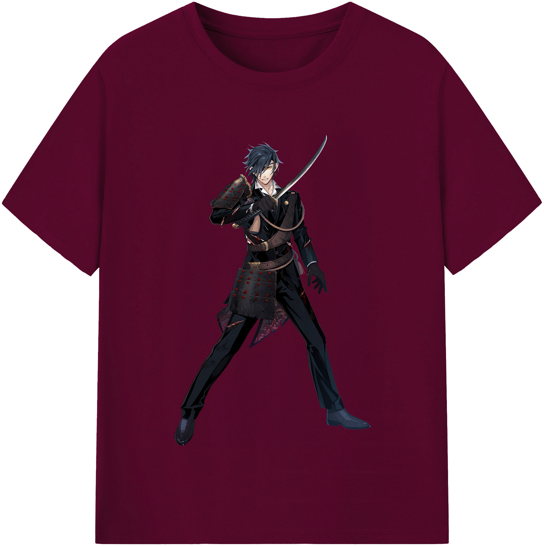 （画像用） 刀剣乱舞 Touken Ranbu レディースカジュアルプリントTシャツ（綿100％）